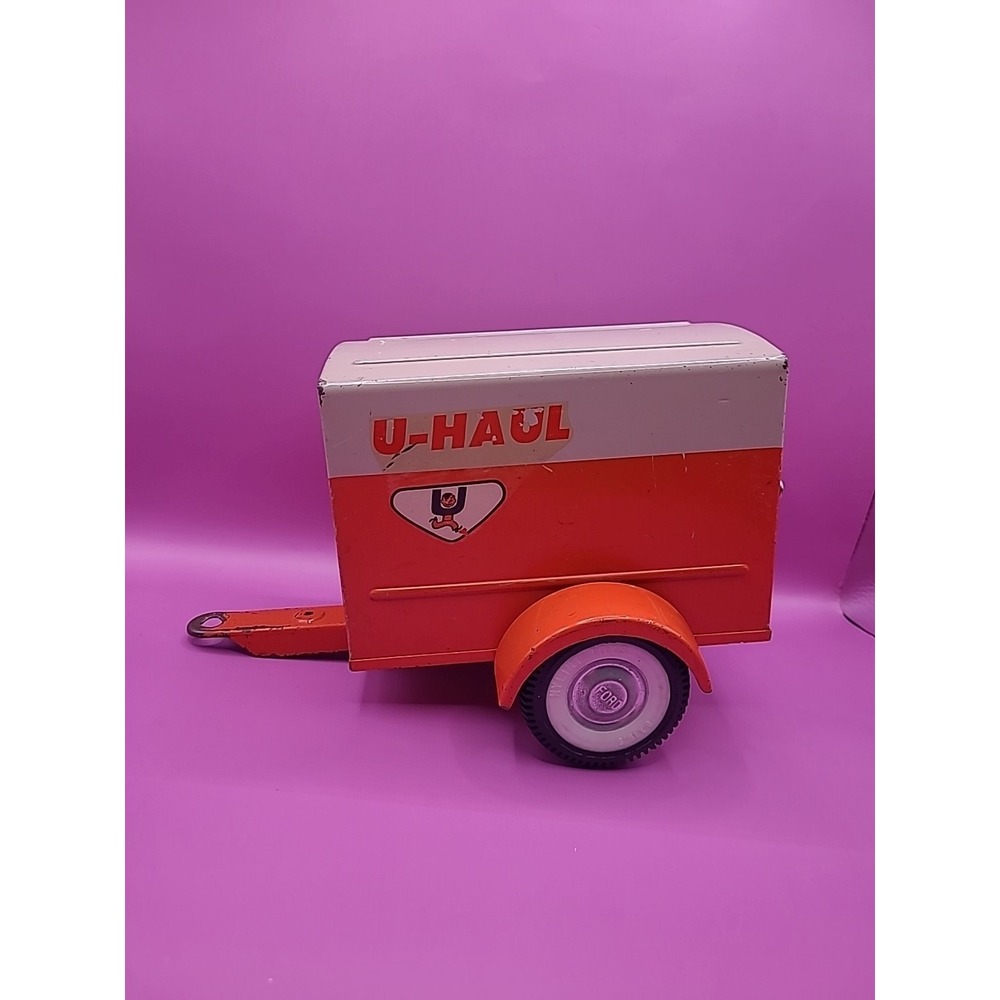 Vintage Nylint U-Haul Ford Series Box/ Covered Trailer